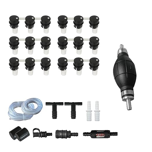 36V Forklift Battery Watering System, golfcart Battery Watering Filler- 36 Volt Kit Battery Watering System