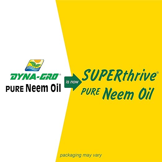 SUPERthrive Pure Neem Oil Natural Leaf, 8 oz (2 Pack)