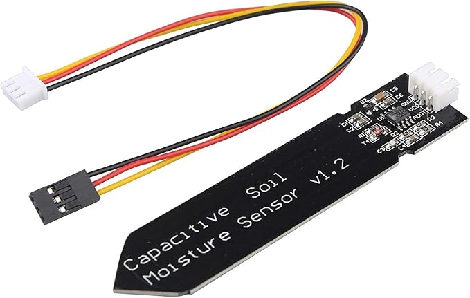 5PCS Capacitive Analog Soil Moisture Sensor Module 3.3~5.5V Corrosion Resistant Humidity Detection Sensors DIY Electronic for Arduino for Raspberry Pi