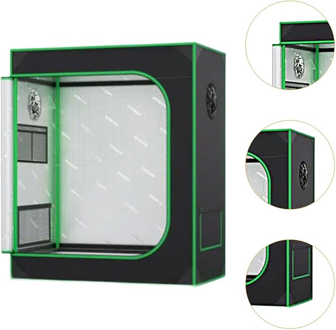 Plant Tent Grow Tent Versatile 80x45x80cm Enhanced Lighting Plant Container for