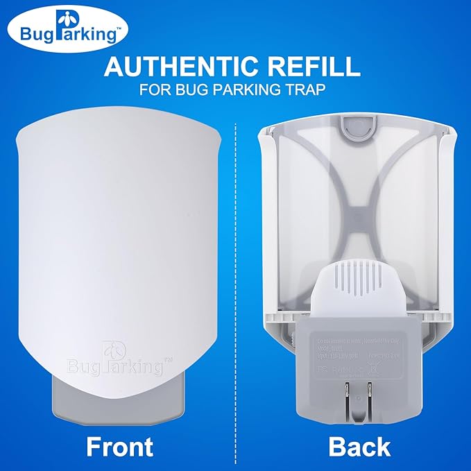 Flying Insect Trap Refill Cartridge, High-Stick Replacement Glue Boards, Pack of 8 Refills