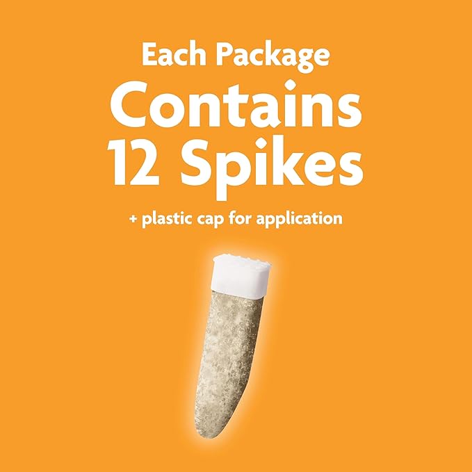 Miracle-Gro Fruit & Citrus Plant Food Spikes - 10-15-15 NPK Easy-To-Use Nutrition for Fruit and Citrus Trees, Plant Fertilizer, 12 Spikes, 3 lb.