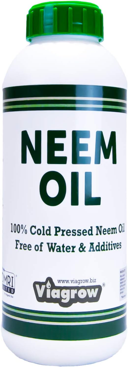 Viagrow® 32 oz. Organic Cold Pressed Neem Oil Seed Extract Natural Plant Protection (1-Pack) / A Product of The Harvest Company™