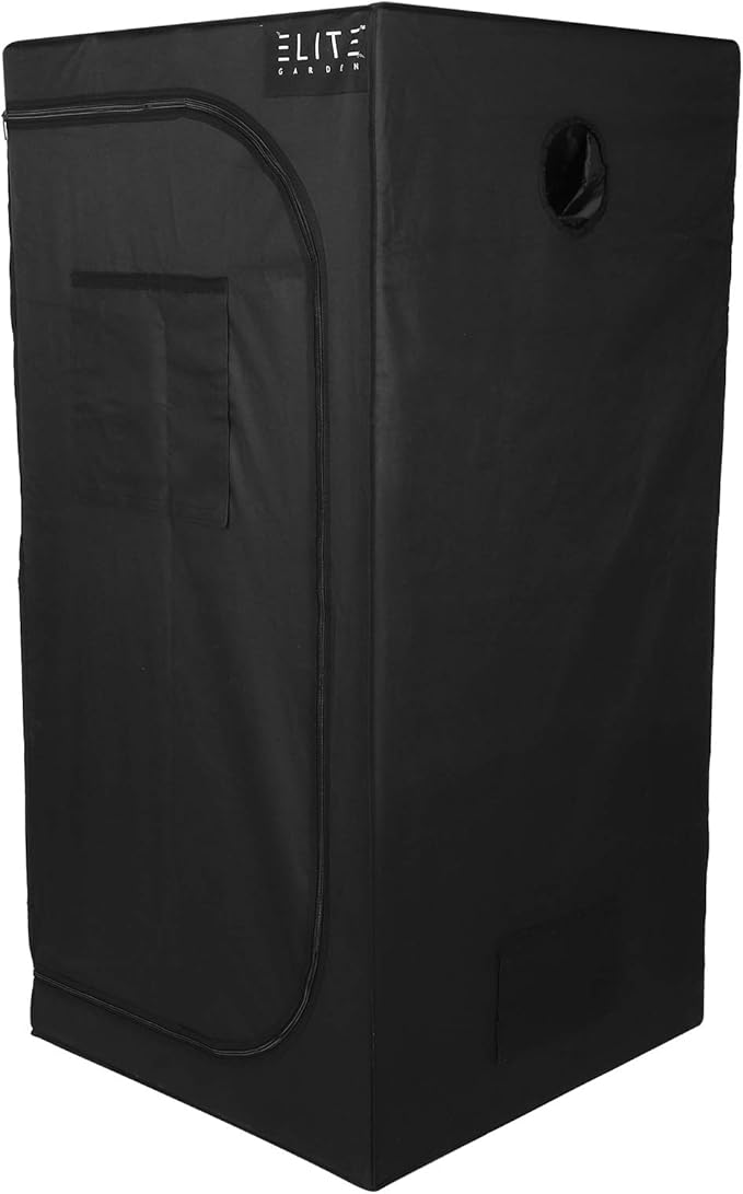 Plant Grow Tent, Home Use Hydroponic Plant Grow Tent with Observation Window and Floor Tray, 80x80x160cm High Density 600D Waterproof Oxford Cloth Grow Tent for Indoor Growing