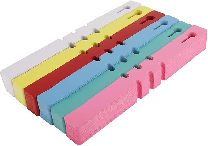 600PCS Plant Labels 6 Colors Plant Tree Tags Plastic Hanging Tree Labels Nursery Plant Markers