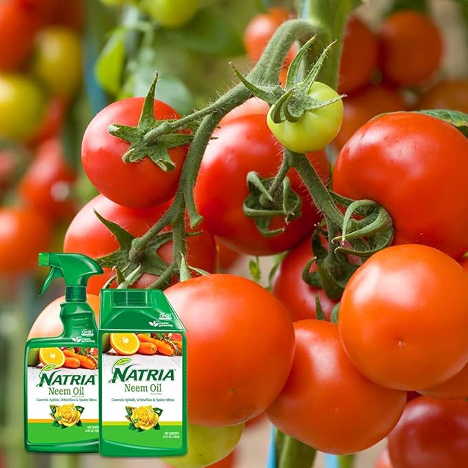 NATRIA Neem Oil Spray for Plants, Concentrate, 24 oz