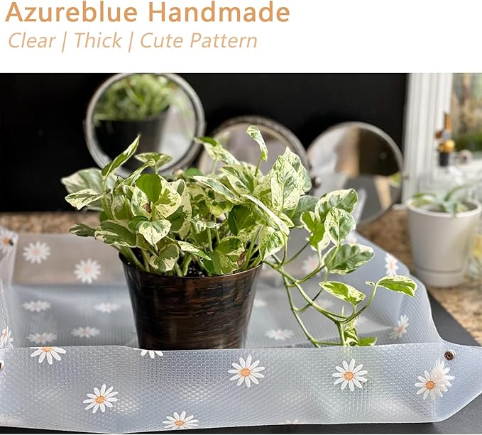 Repotting Mat for Indoor Plants Waterproof Clear Potting Mat Foldable Gardening Plants Potting Repotting Tray to Control Potting Soil Indoor Plant Garden Accessories Gifts for Plant Lovers 23.6"
