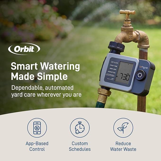 Orbit 24511 B-hyve XD 1-Port Smart Hose Watering Timer
