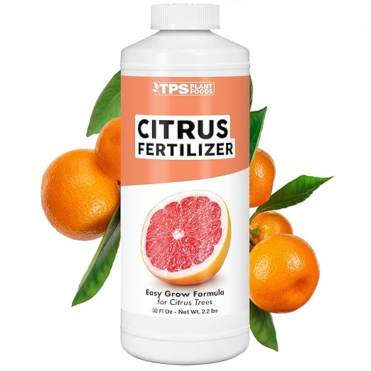 Citrus Fertilizer – Liquid Plant Food for Better Flowering, More Fruit & Stronger Trees, 32oz