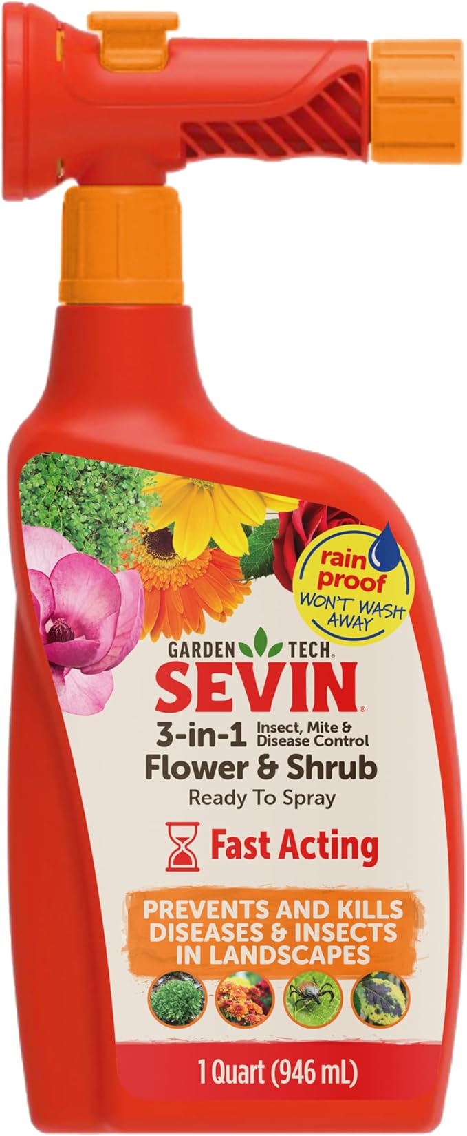 Sevin 3-in-1 Flower & Shrub RTS 32OZ
