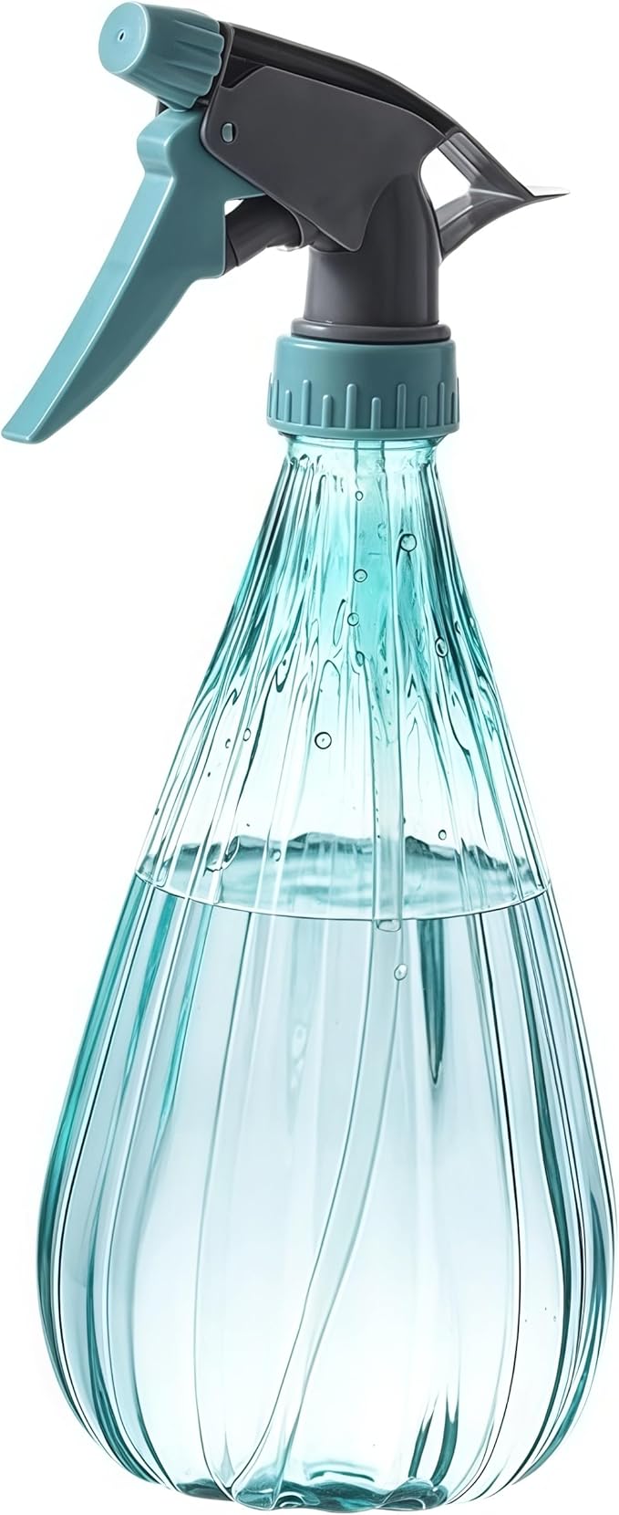 Plant Empty Sprayer Bottle For Watering Garden Cleaning Solution 600ml/20oz Clear Non-leaking Spray Bottle Water Spray Bottle Fan For Hair For Indoor Cleaning, Blue