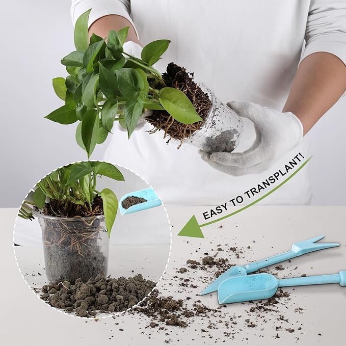 30 Packs 4 Inch Reinforced Clear Nursery Pots for Plants with Drainage Holes, High Transparency Plastic Seedling Plant Pot with Drainage Holes Have 20 Labels