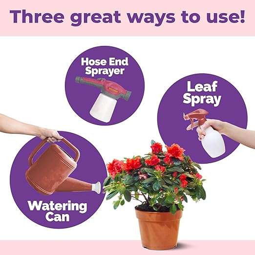 Flowering Plant Food – Liquid Plant Food for More Blooms, Vibrant Color & Stronger Bud Development, 8 oz