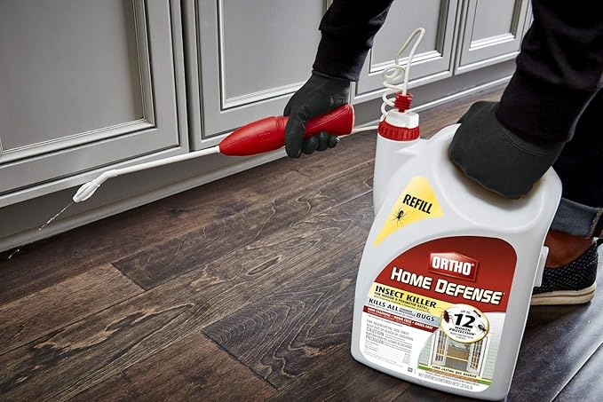 Ortho Home Defense Insect Killer for Indoor & Perimeter Refill 2, 1.33 gal., 4-pack