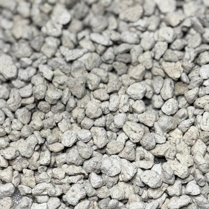 GARDENWISE Horticultural Pumice for Plants, Natural Pumice Stone Soil Amendment, 3/8-1/4 inch, Made in USA (20 quarts - 18 lbs)