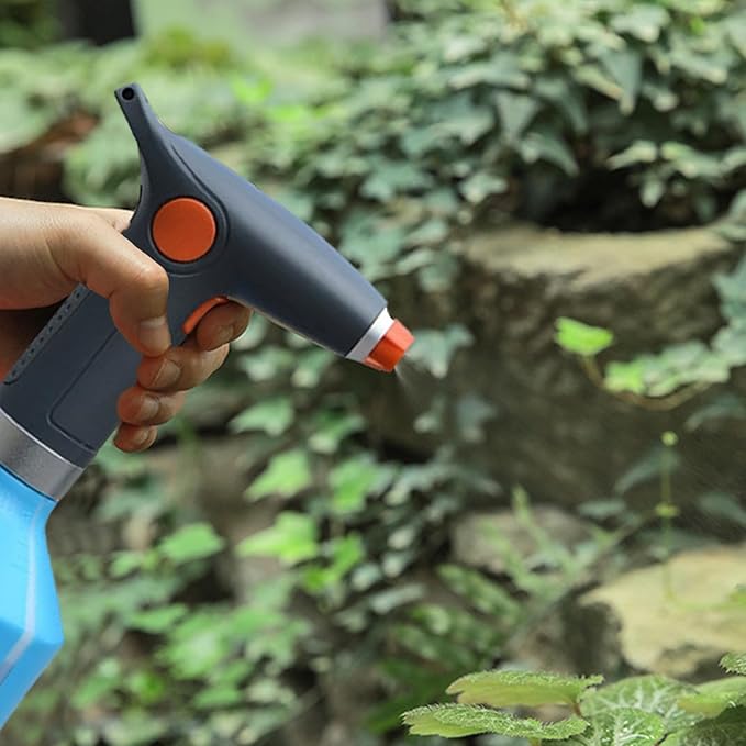 Electric Spray Bottle for Indoor Outdoor 1L Automatic Spray Bottle with Adjustable Water Mist Nozzle 2000mAh Rechargeable for House Cleaning Gardening