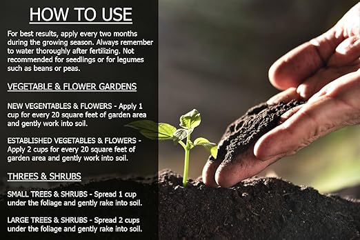 𝐁𝐄𝐒𝐓𝐒𝐄𝐋𝐋𝐄𝐑 Organic Blood Meal Fertilizer by Gardenera - 12-0-0 NPK - All-Natural Plant Food Source of Nitrogen for Organic Gardening, Flowers, Vegetables, Trees & Shrubs - 2 QUARTS