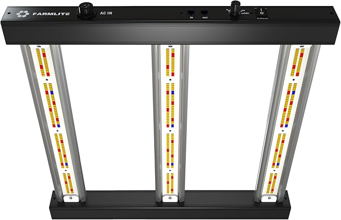 Grow Light FARMLITE Grow Lights for Indoor Plants Full Spectrum LED Growing Light Plant Hanging Growing Bar Lamps Seedling Daisy Chain Dimmable Board 2x2ft Coverage (120, Watts)