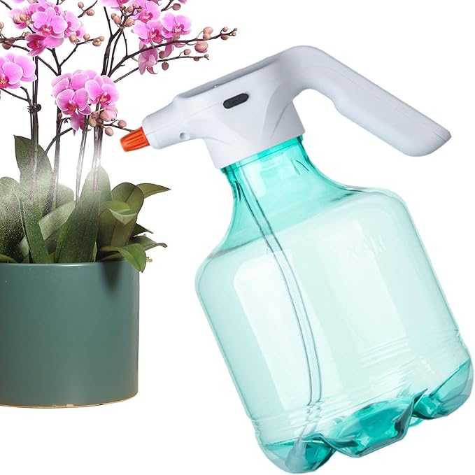 Spray Bottles Mist Sprayer – Electric Mist Sprayer, Transparent Cleaning Tool | USB Rechargeable Container, 3L Multifunction Bottle for Gardening Tasks, Plant Watering, Home Cleaning, Outdoor Use