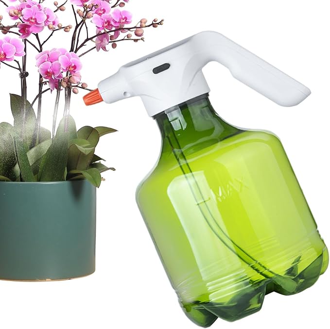 Spray Bottles Mist Sprayer – Electric Mist Sprayer, Transparent Cleaning Tool | USB Rechargeable Container, 3L Multifunction Bottle for Gardening Tasks, Plant Watering, Home Cleaning, Outdoor Use