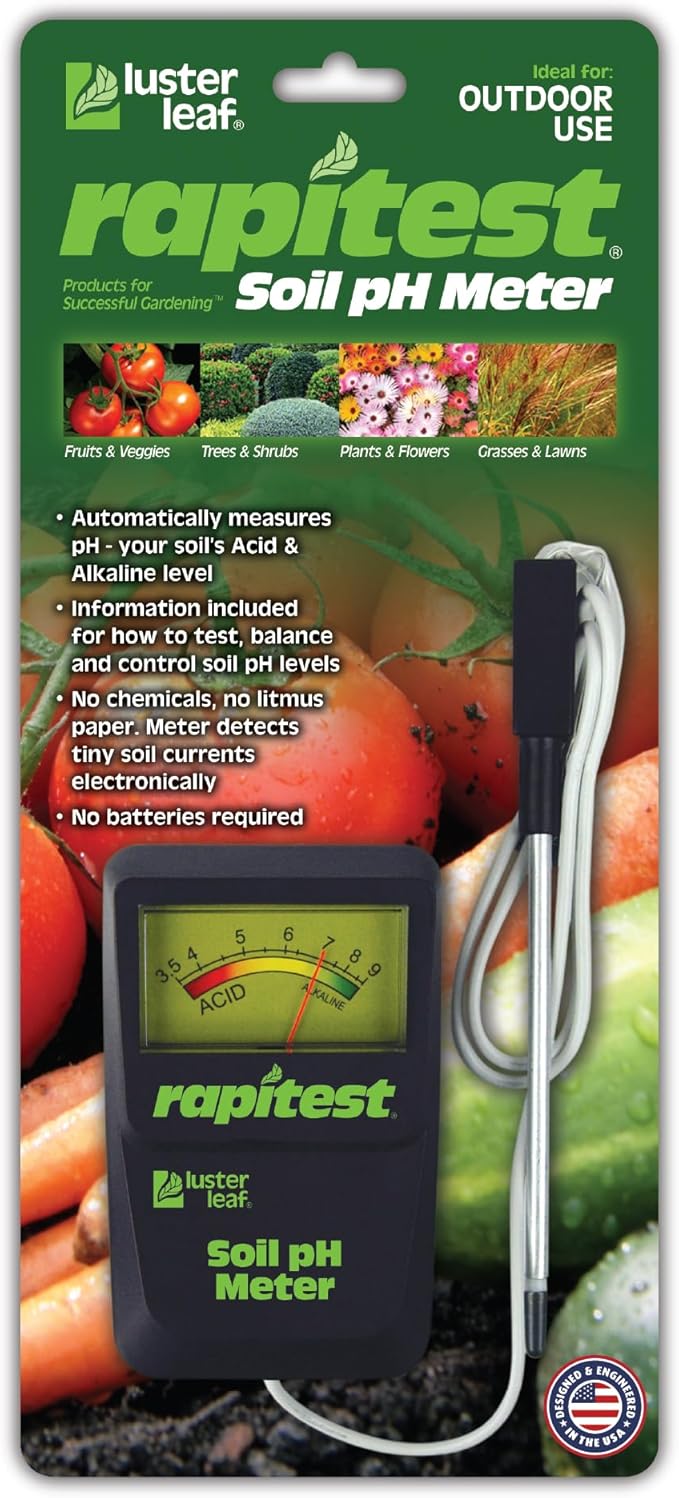 Luster Leaf 1840 Rapitest Soil pH Meter