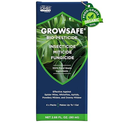 AgroMagen, GrowSafe Bio-Pesticide, Organic and Natural Miticide, Fungicide and Insecticide (Ready-to-Mix)