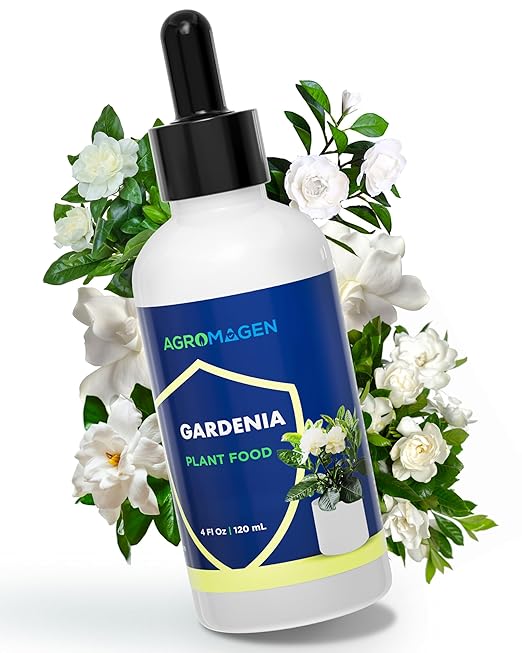 AgroMagen Plant Food with Essential Nutrients & Chelated Micronutrients, Liquid Fertilizer (4 fl.oz.) (Gardenia)