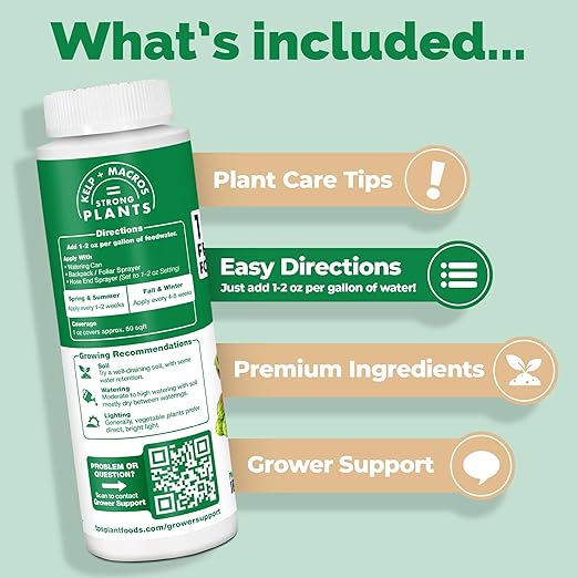 10-10-10 Fertilizer for Vegetables – Liquid Plant Food with Iron & Micronutrients for Balanced Nutrition, Strong Roots & Healthy Harvests, 1 Gallon