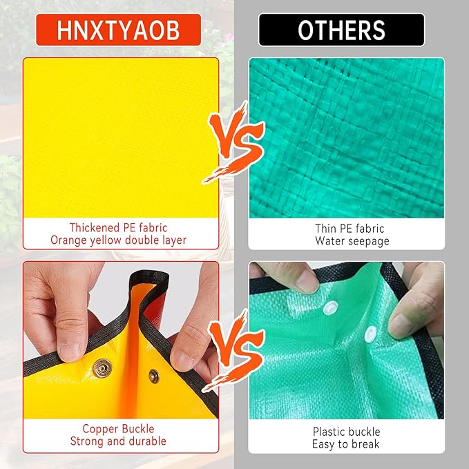 HNXTYAOB Large Potting Mat for House Plants Transplanting and Soil Mix Control Waterproof RepottingTray Gardening Tools Plant Gifts for Plant Lovers (39.5"X31.5")