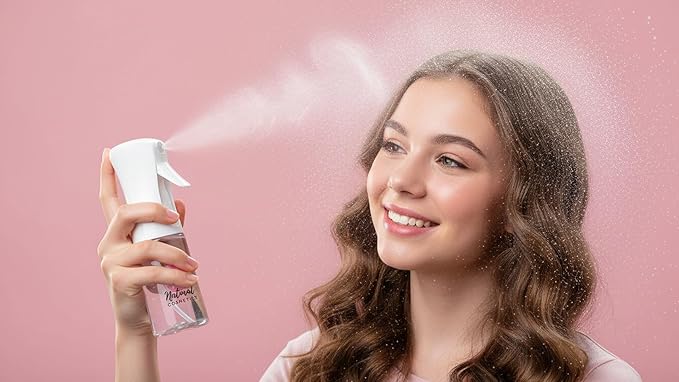 Mistifi Continuous Ultra Fine Mist Spray Bottle (2PCS 200ml, Nature Beauty)