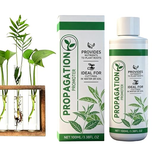 Prop Drops, Convenient Aid,100ml, Fertilizer Booster, Root Drops, Steady Growth Maintenance, for Prevent Shock Home Indoor Garden Yard Flower Water Soil Cuttings