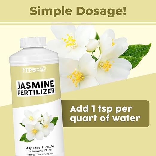 Jasmine Fertilizer – Liquid Plant Food for More Blooms & Healthy New Growth, 32 oz