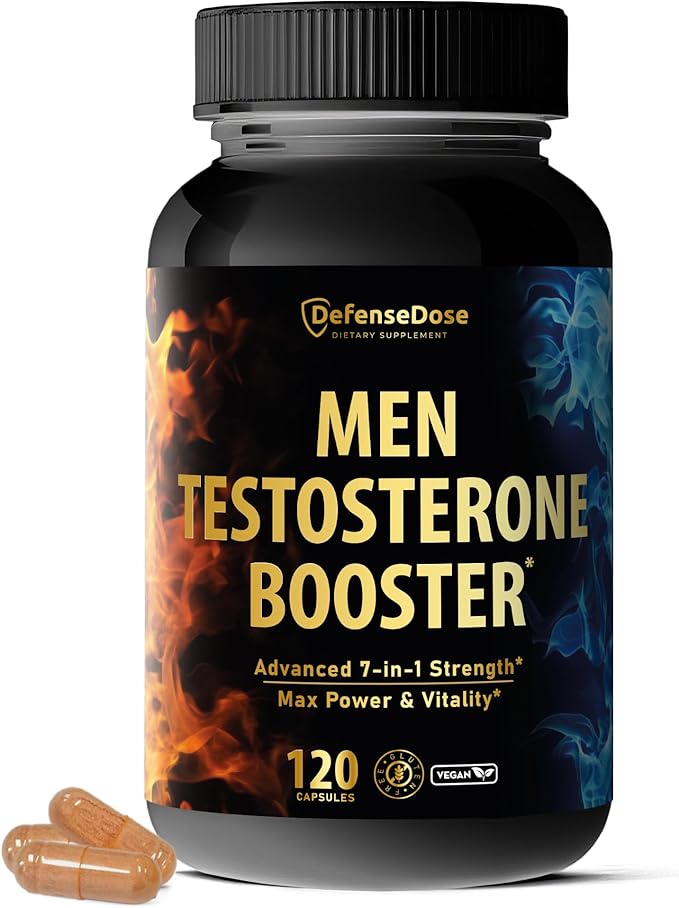Testosterone Libido Booster Supplement for Men - Muscle Growth Support Workout Energy Stamina Performance Enhancer - Natural Fast Acting Body Building Sports Enhancing Nutrition Male Enhancement Pill