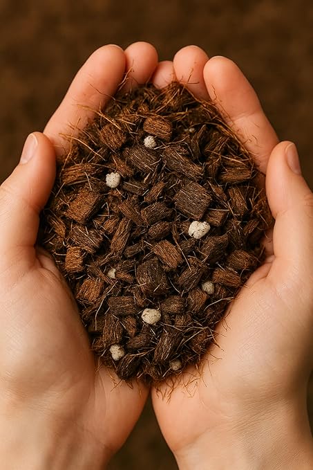 Noot Rooting Rescue Mix - 1 Quart - Coconut Chips Fibers Coco Coir Coarse Perlite - Root Rot Treatment - Rapid Roots for Propagation - Pre-Soaked & Ready to Use