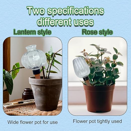 4psc Fully Automatic Plant Watering Device, Various Specifications, Potted drip Irrigation Device, Water Ball, Lazy Flower Planting, Vacation, Plant Care, Water Nail Pile Watering Equipment