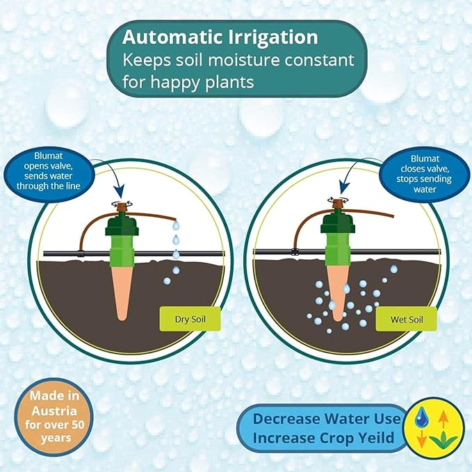 Tropf-Blumat 32003 Blumat Carrot Sensors for Automatic Watering, 5-Inch, 2-Pack