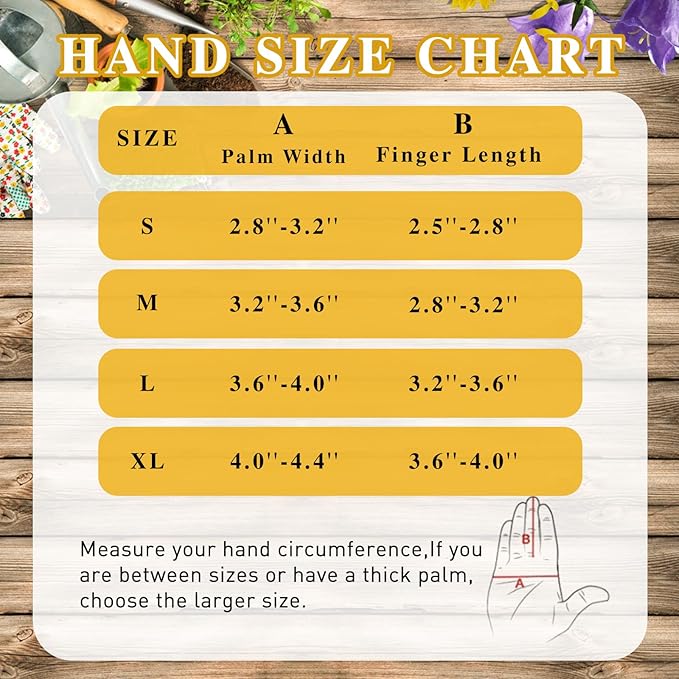 HANDLANDY Long Gardening Gloves for Men & Women, Cowhide Leather Rose Pruning Gloves, Breathable Thorn Proof Gauntlet Glove (Slate Gray, M)