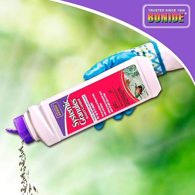 Bonide Systemic Insect Control, 1 lb. Ready-to-Use Granules for Long Lasting Insect Control in Lawn and Garden (Pack of 12)