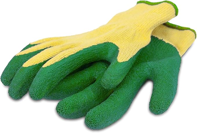 Nozzy Gardening Gloves for Men Women - 3 Pairs - Lightweight Thorn Proof, Good Grip DIY & construction Multi-Purpose
