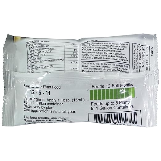 Real Growers House Plant 365 - Slow Release Houseplant Nutrients (75 Grams)