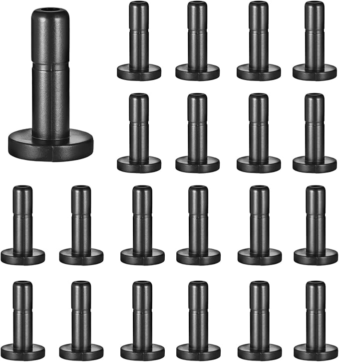 20 Pack 1/4" End Plugs Quick Connect Fittings,1/4 Inch Irrigation Tubing Fittings Anti-Drop Push to Connect End Connectors for 1/4 Inch Drip Irrigation Tubing Garden Irrigation System
