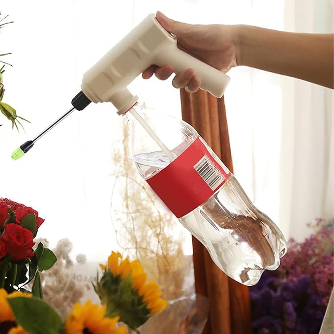 Electric Spray Can Nozzle, Plant Mister Spray Bottle Head - Electric Sprayer Spray Nozzle,Atomizers Replacement Timed Sprayer Head, Pump