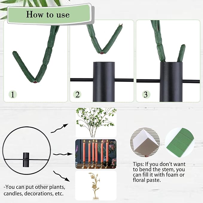 GREENTIME 2 Packs Hanging Planters with 15in Artificial Eucalyptus Plants for Indoor Outdoor Home Bathroom Living Room Wall Decor