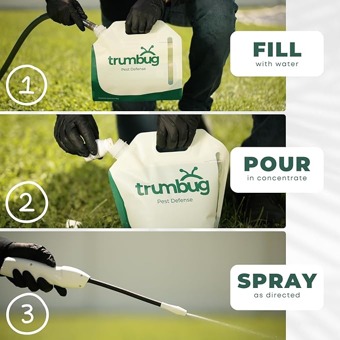 Pro Pest Defense Kit – DIY Professional-Grade Pest Control Spray, Long-Lasting Insect Barrier for Home, Kills +100 Bugs, Kid & Pet Friendly
