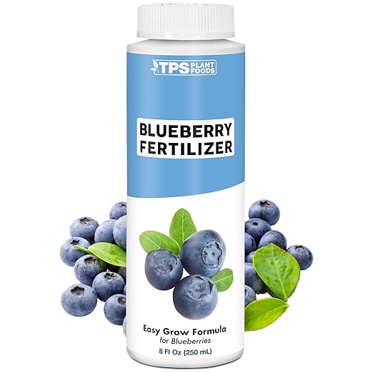 Blueberry Fertilizer – Liquid Plant Food for Bigger Berries, Better Fruit Production & Stronger Root Development, 8 oz