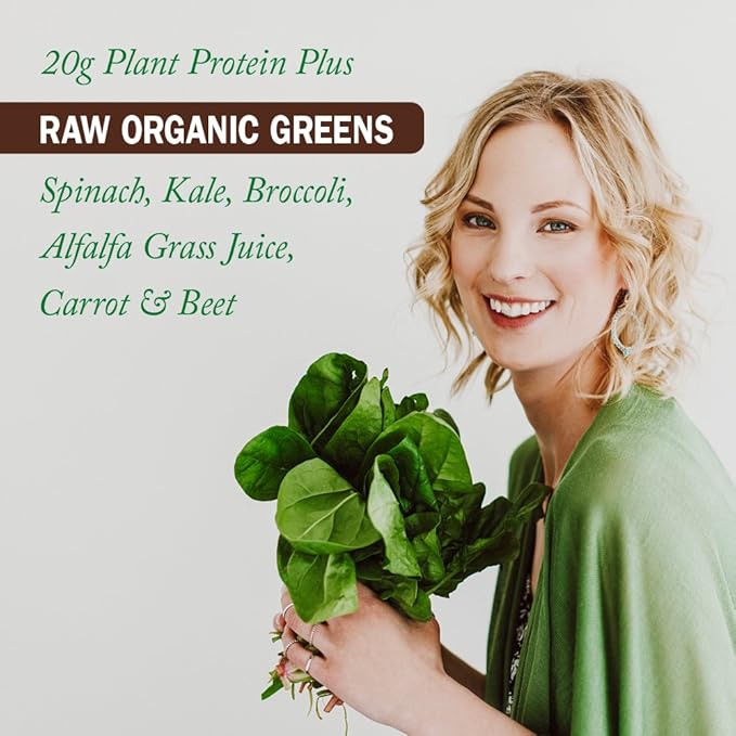 GARDEN OF LIFE Organic Chocolate Protein & Greens, 21.51 OZ