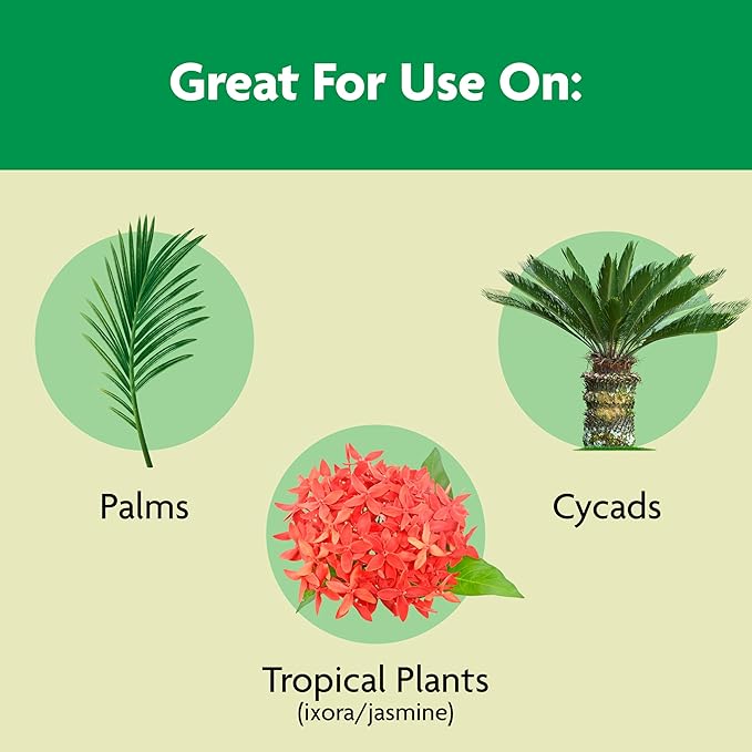 Miracle-Gro Shake 'N Feed Palm Plant Food - Fertilizer for Container and In-Ground Palm Trees, Cycads, and Tropical Plants, 4.5 lb.