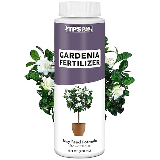 Gardenia Fertilizer – Liquid Plant Food for More Blooms, Rich Green Leaves & Stronger Root Development, 8 oz