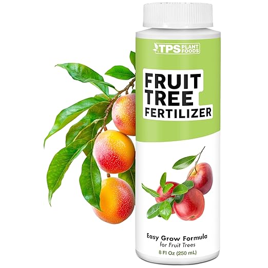 Fruit Tree Fertilizer – Liquid Plant Food for All Fruit Trees, Supports Heavy Blossoms, Bigger Harvests & Healthy Growth, 8 oz