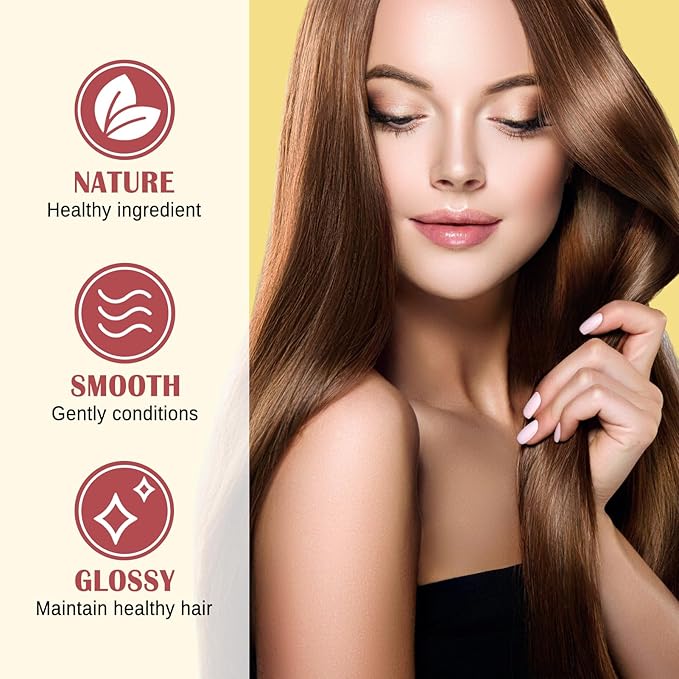 2PCS Coconut Heat Protection Spray - Thermal Protector for Hair, Travel Size, Paraben & Dye Free Treatment